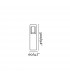 LED Outdoor Bollard Light Dark Grey IP54 - 2