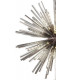 32 Light E27 Round Pendant Brown Oxide  Smoke Glass-5