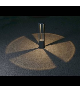 LED Outdoor Bollard Light Dark Grey IP54 - 2
