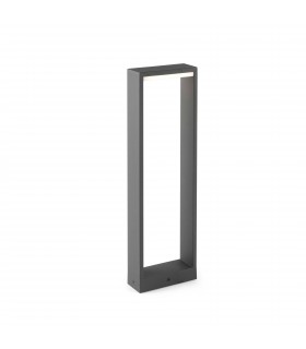 LED Outdoor Short Bollard Light Dark Grey IP54 - 1