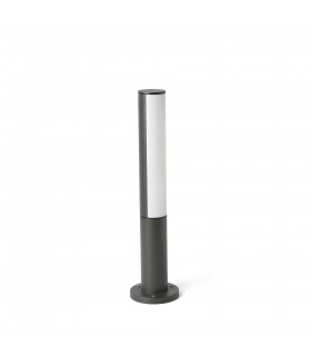 LED Outdoor Short Bollard Light Dark Grey IP54 - 1