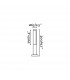 LED Outdoor Short Bollard Light Dark Grey IP54 - 2