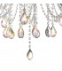 Allegany Chandelier Pendant, 29 Light E14, Polished Chrome, Clear Glass, Crystal, Item Weight: 23.8kg