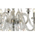 Allegany Chandelier Pendant, 29 Light E14, Polished Chrome, Clear Glass, Crystal, Item Weight: 23.8kg