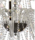 Allegany Chandelier Pendant, 29 Light E14, Polished Chrome, Clear Glass, Crystal, Item Weight: 23.8kg