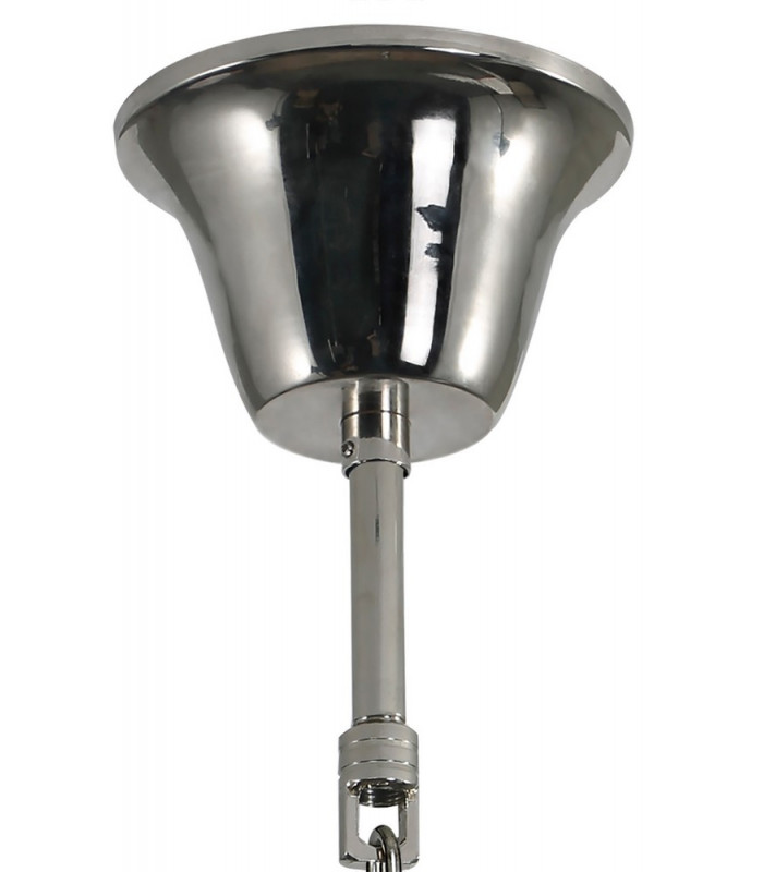 Allegany Chandelier Pendant, 29 Light E14, Polished Chrome, Clear Glass, Crystal, Item Weight: 23.8kg