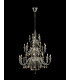 Allegany Chandelier Pendant, 29 Light E14, Polished Chrome, Clear Glass, Crystal, Item Weight: 23.8kg
