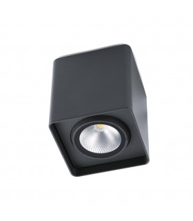LED Outdoor Surface Mounted Ceiling Light Dark Grey IP54 - 1