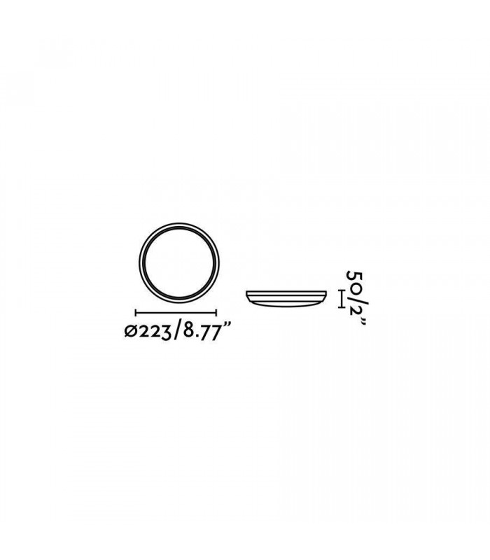 LED Outdoor Ceiling Light White IP54 - 2