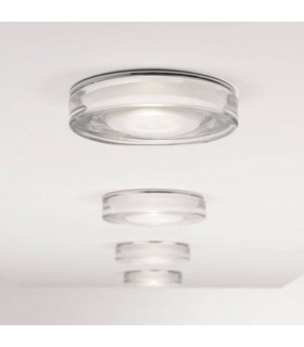 1 Light Bathroom Ceiling Downlight Polished Chrome IP65, GU10 - 1