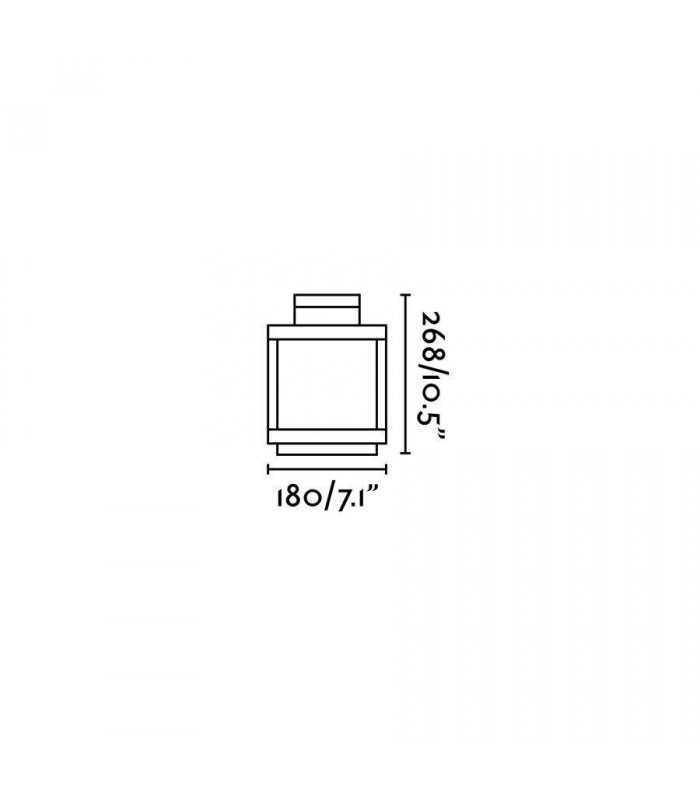 LED Outdoor Lamp Dark Grey, Clear IP54 - 3