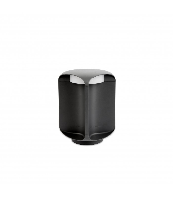 LED Outdoor Pedestal Light White, Dark Grey IP65 - 1