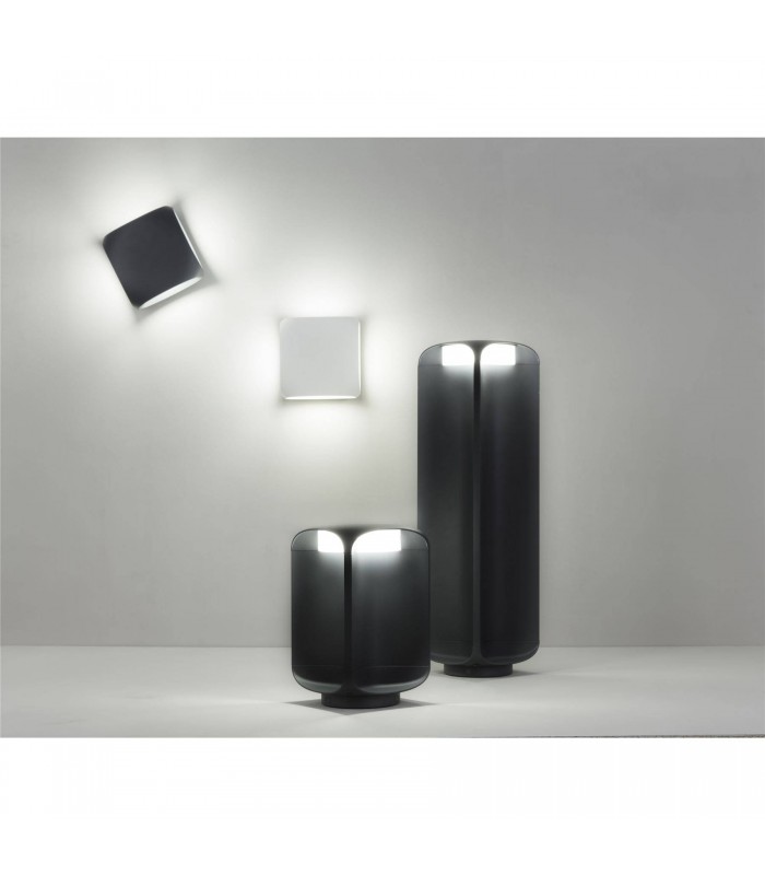 LED Outdoor Pedestal Light White, Dark Grey IP65 - 2