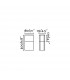 1 Light Outdoor Bollard Pedestal Light White, Dark Grey IP44, E27 - 3