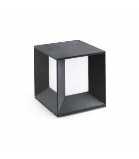 LED Outdoor Pedestal Light White, Dark Grey IP65 - 1