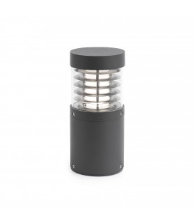 LED Outdoor Pedestal Light Dark Grey IP54 - 1