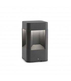 LED Outdoor Pedestal Light Dark Grey IP54 - 1
