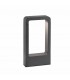 LED Outdoor Pedestal Light Dark Grey IP54 - 1