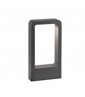 LED Outdoor Pedestal Light Dark Grey IP54 - 1