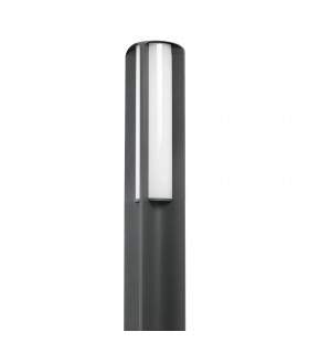 LED 4 Light Outdoor Lamp Post Dark Grey IP65 - 2