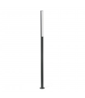LED Outdoor Lamp Post Dark Grey IP54 - 1
