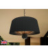 Estufa Outdoor Electrical Heater Ceiling Cylindrical Pendant Black Remote Control IP44-3