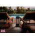 Estufa Outdoor Electrical Portable Heater Cylindrical Lantern Style Remote Control IP55-1