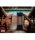 Estufa Outdoor Electrical Portable Heater Cylindrical Lantern Style Remote Control IP55-3