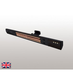 Estufa Outdoor Electrical Wall Heater with Bluetooth Speaker Timer Remote Control IP55-2