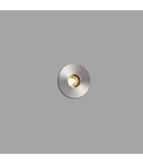 LED Small Outdoor In Ground Recessed Spotlight Matt Nickel IP67 - 1