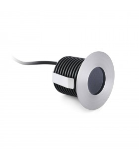 LED Medium Outdoor In Ground Recessed Spotlight Matt Nickel IP67 - 2