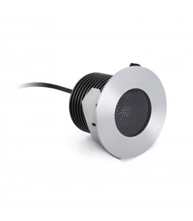 LED Large Outdoor In Ground Recessed Spotlight Matt Nickel IP67 - 2