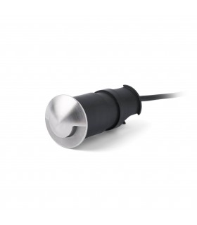 LED Recessed Outdoor Ground Light Matt Nickel IP67 - One Direction - 1