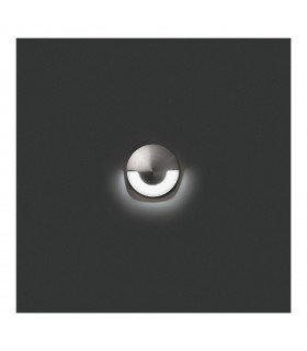 LED Recessed Outdoor Ground Light Matt Nickel IP67 - One Direction - 2