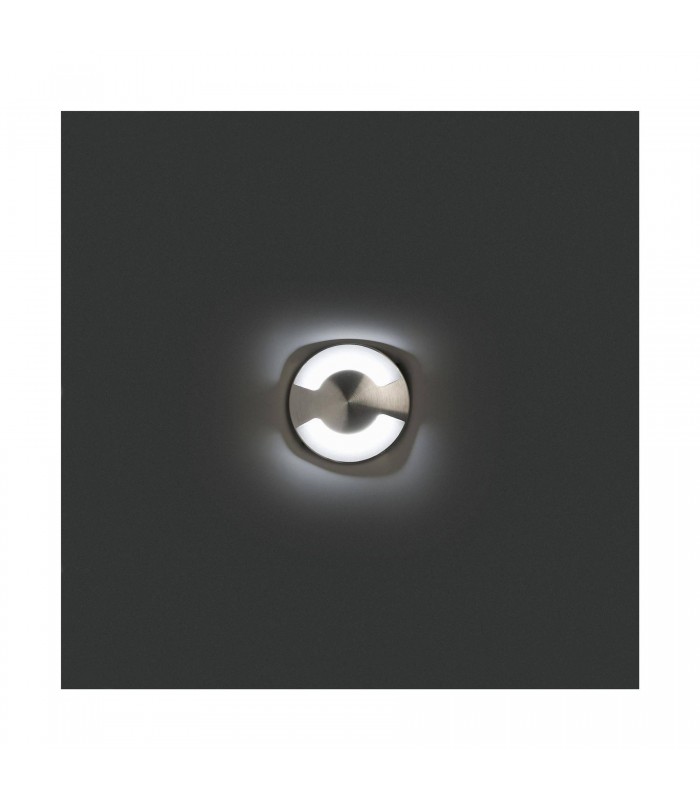 LED Recessed Outdoor Ground Light Matt Nickel IP67 - Two Direction - 2