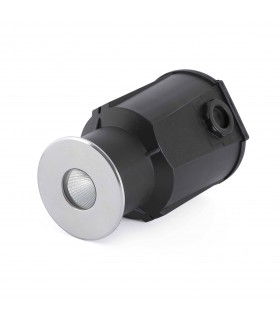 LED Recessed Outdoor Ground Light Matt Nickel IP67 - 1