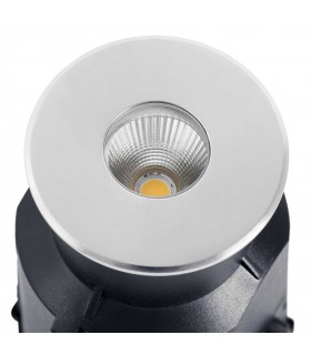 LED Recessed Outdoor Ground Light Matt Nickel IP67 - 2