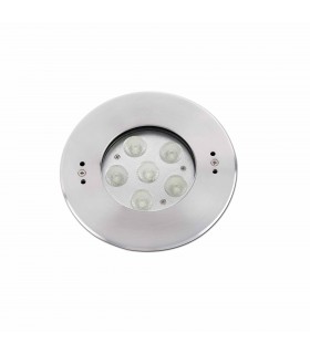 LED Outdoor Recessed Spotlight Matt Nickel IP68 - 1