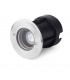 1 Light Small Outdoor Recessed Spotlight Matt Nickel IP67, GU10 - 1