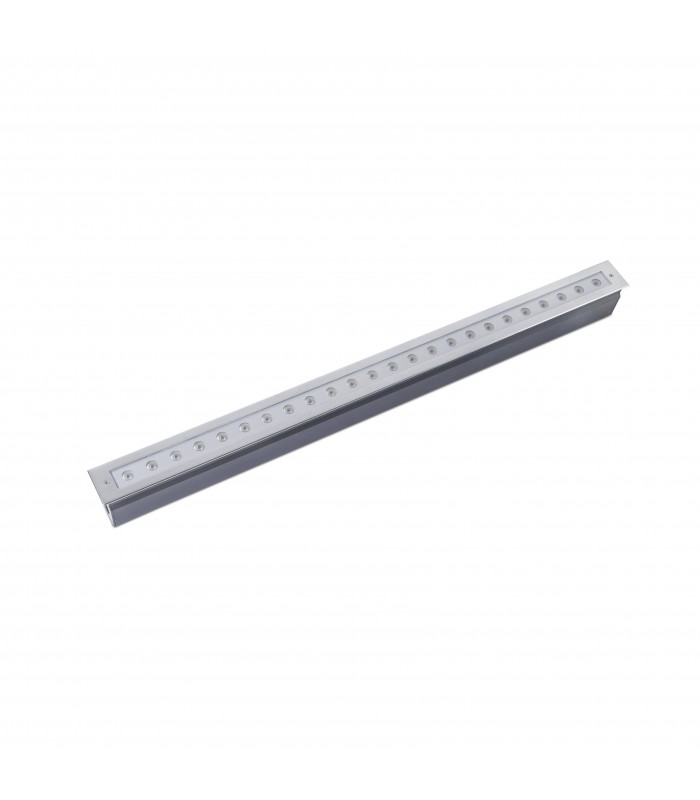 LED Recessed Outdoor Ground Light Matt Nickel IP67 - 1