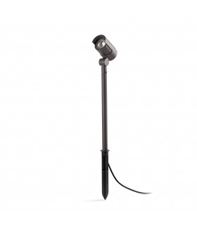 LED Outdoor Tall Spike Light Dark Grey IP65 - 1