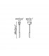LED Outdoor Tall Spike Light Dark Grey IP65 - 3