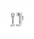 LED Outdoor Spike Light Black IP67 - 2