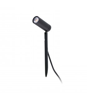 LED Outdoor Short Spike Light Black IP44 - 1