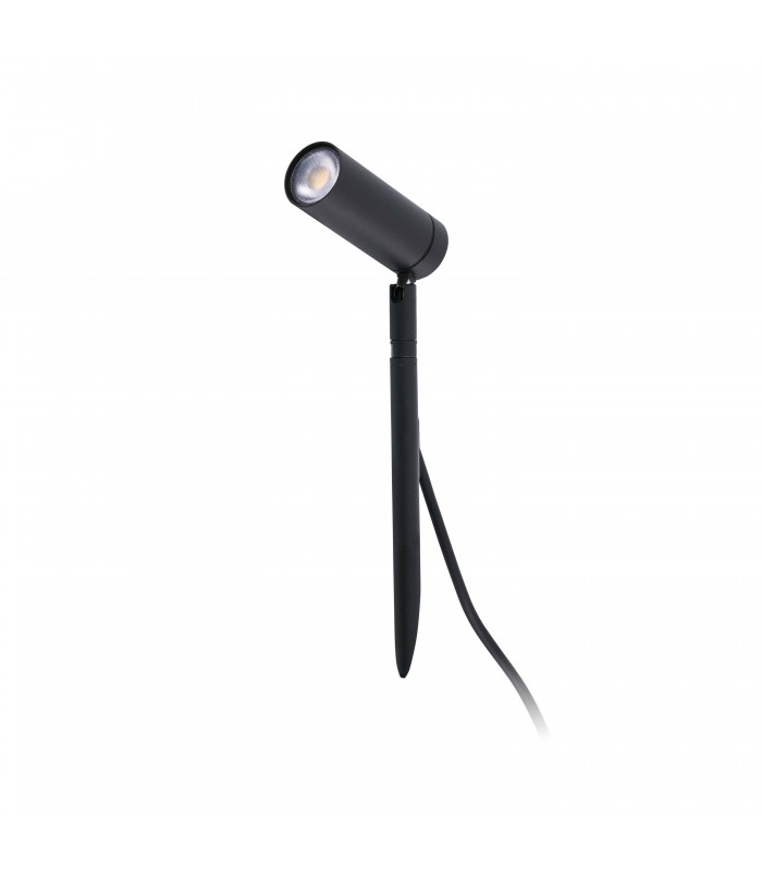 LED Outdoor Short Spike Light Black IP44 - 1