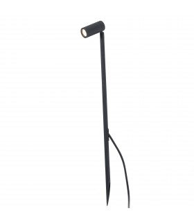 LED Outdoor Tall Spike Light Black IP44 - 1