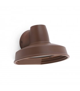 1 Light Outdoor Wall Light Brown IP44, GU10 - 2