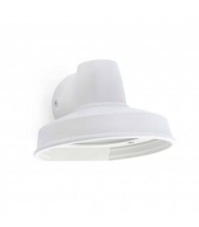 1 Light Outdoor Wall Light White IP44, GU10 - 1