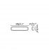 LED Outdoor Wall Light White IP65 - 3