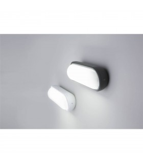 LED Outdoor Wall Light White, Dark Grey IP65 - 2